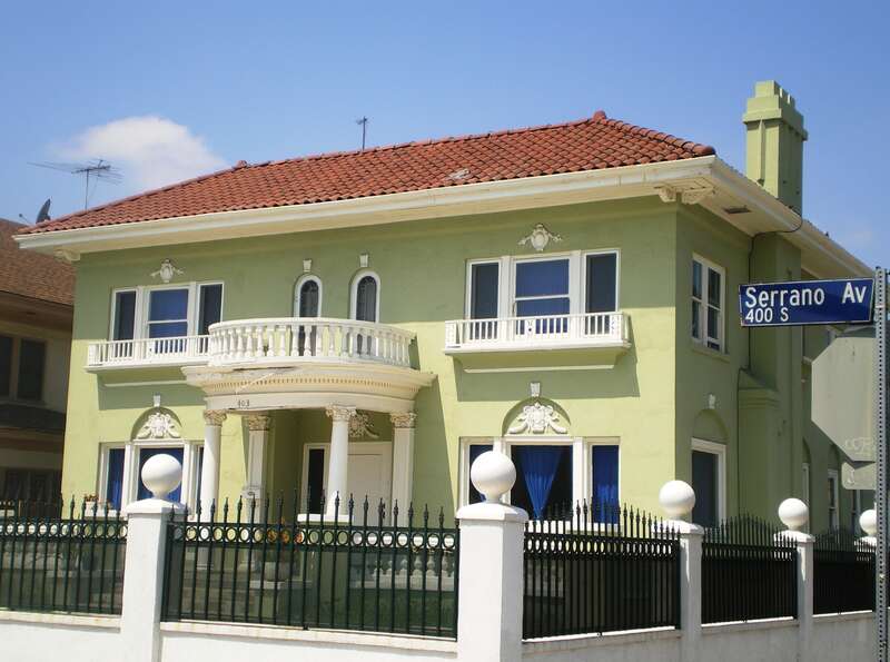 House at 403 S. Serrano Ave., Los Angeles, California (South Serrano Avenue Historic District)
