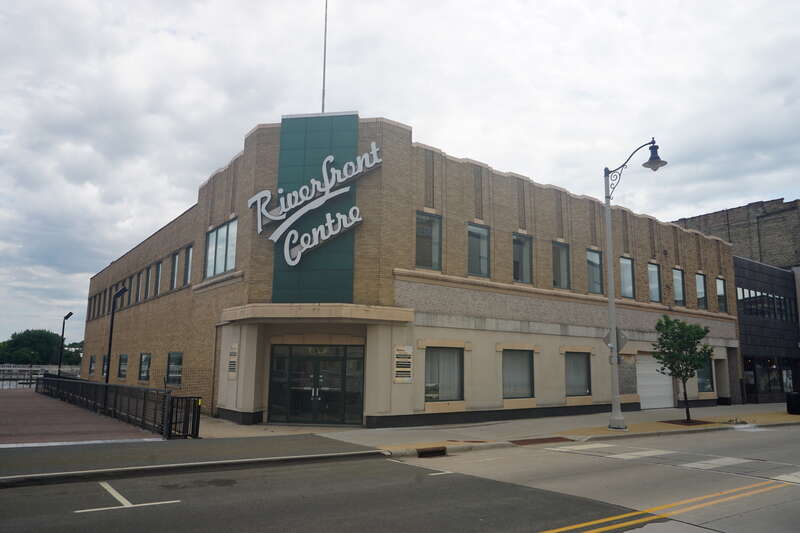 The Riverfront Centre in Janesville, Wisconsin (United States).