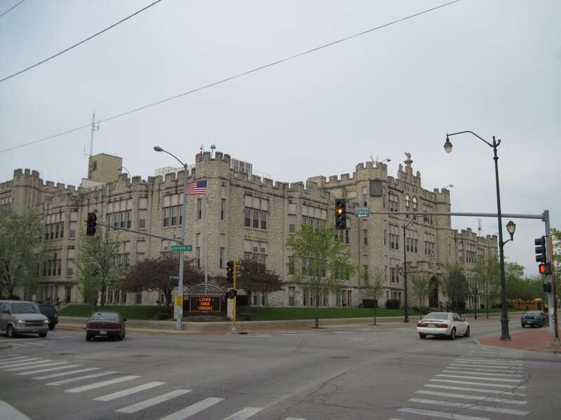 Joliet Township High School, 201 East Jefferson Street Joliet