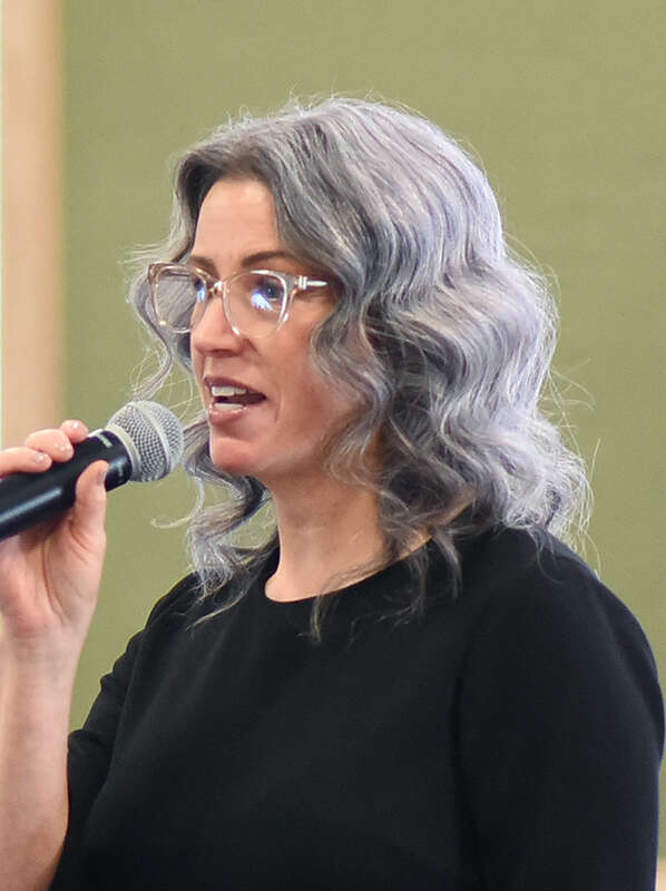 On Saturday, March 9, 2024, many Anchorage legislators participated in a Town Hall event at UAA's Cuddy Hall. Participants voiced concerns about topics ranging from education funding to energy and artificial intelligence.
Photo credit: "Photo used