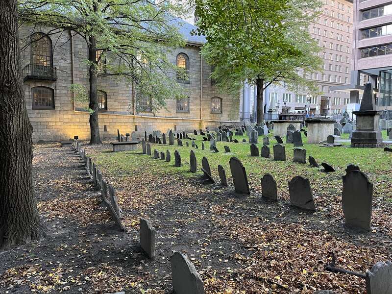 King's Chapel Burying Ground 2022