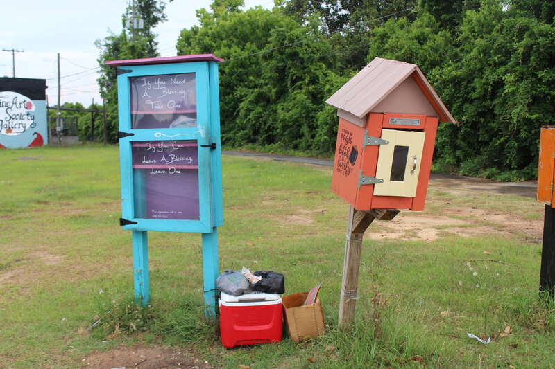 Little Free Library and Blessings Box, Warner Robins, Houston County, Georgia