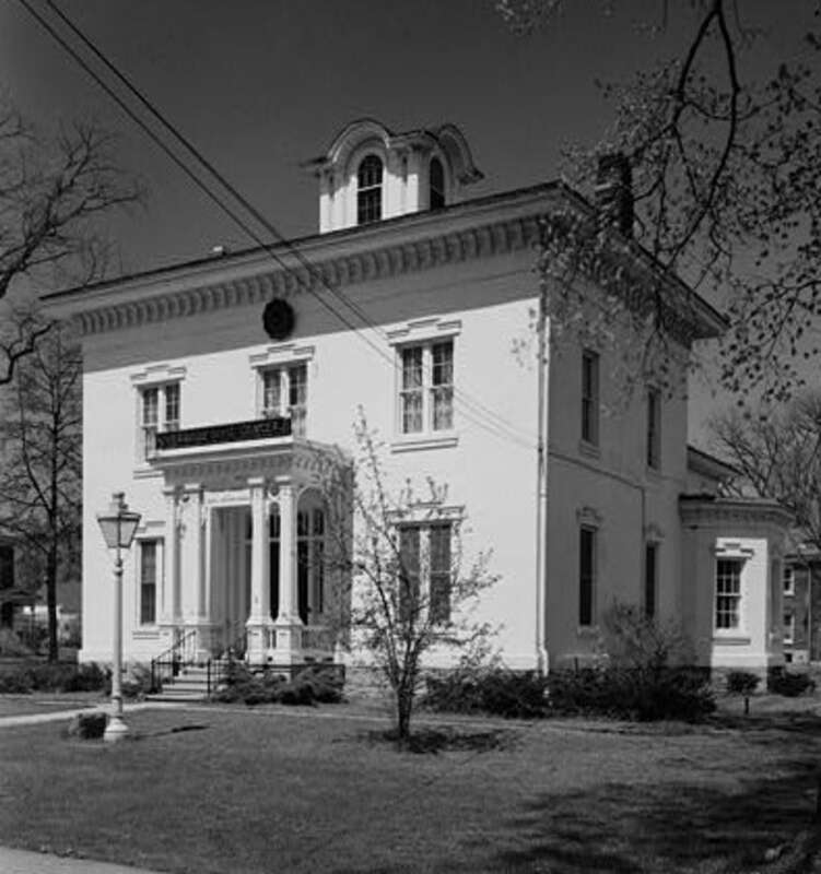 Lucius Gleason House, Sycamore &amp; Second Streets, Liverpool (Onondaga County, New York)
cropped





This file comes from the Historic American Buildings Survey (HABS), Historic American Engineering Record (HAER) or Historic American Landscapes