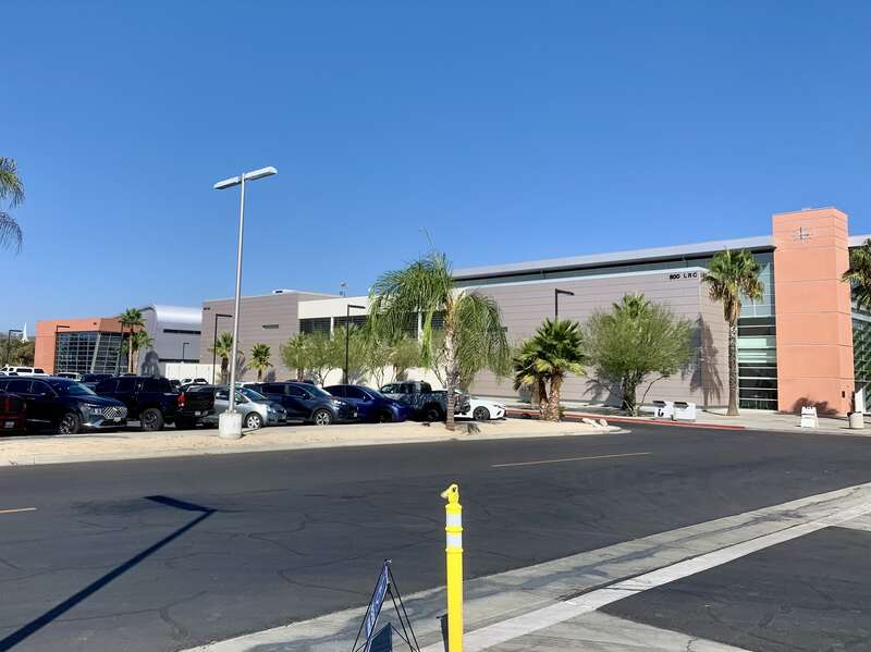This is a photograph taken at the Menifee campus of Mt. San Jacinto College.