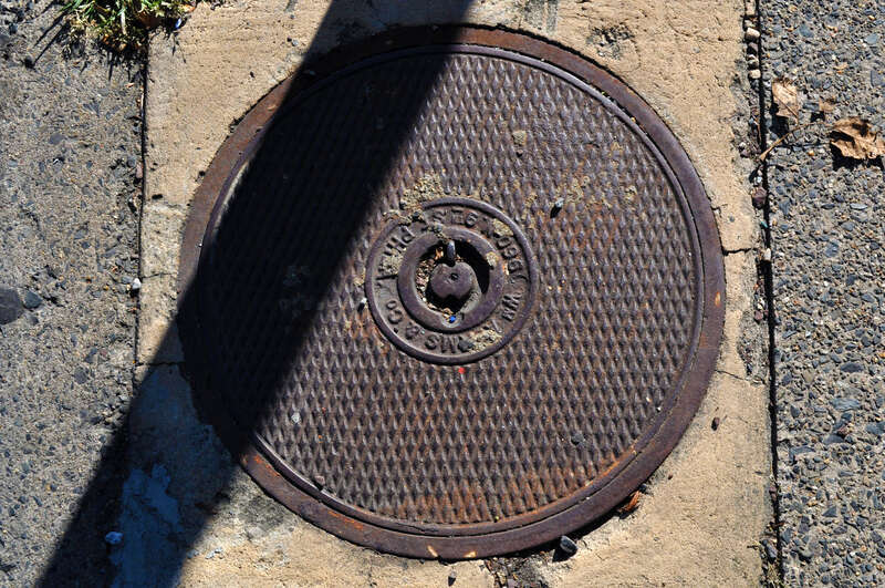 Wm Adams &amp; Co Phila PA Maintenance Hole Cover