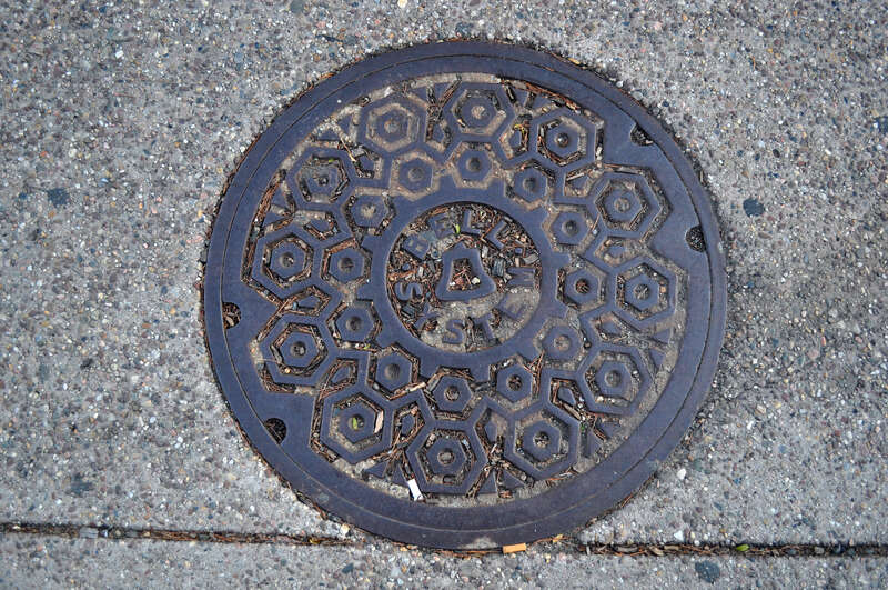 Bell System Phila PA Maintenance Hole Cover