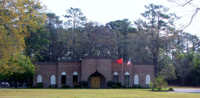 Maskid Omar Ibn Sayyid is on Murchison Road, North Carolina Highway 210 in Fayetteville, North Carolina in Cumberland County.