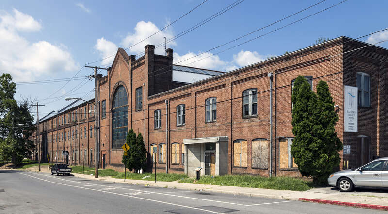 The former M.P. Moller organ factory in Hagerstown, Maryland, USA