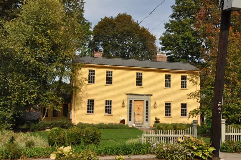 The historic House at 173-175 Ward Street in Newton, Massachusetts.