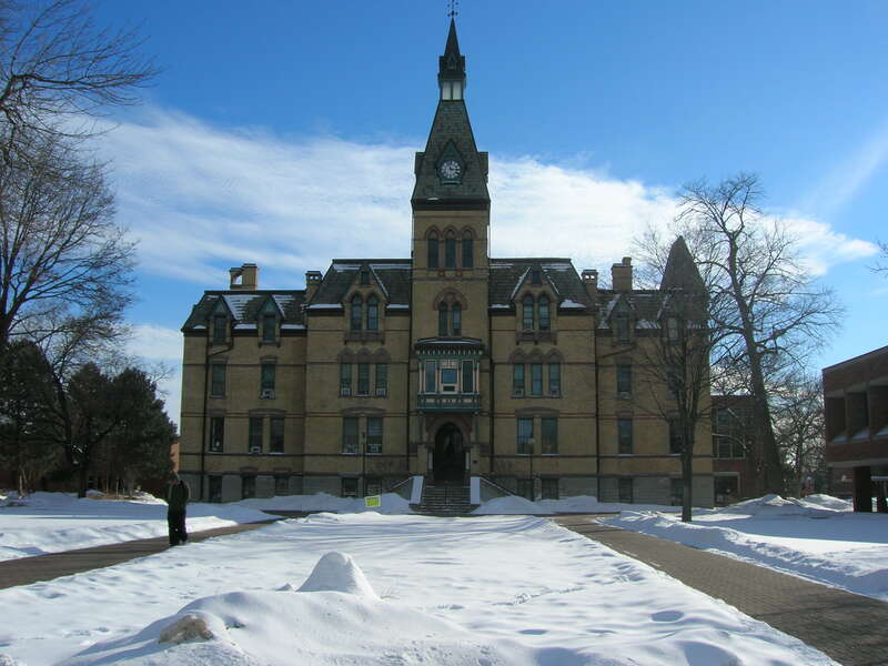 Old Main at Hamline University, in Saint Paul, Minnesota