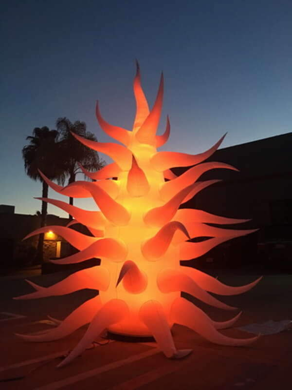 "Airchitecture" created by Doron Gazit and environmental artist.