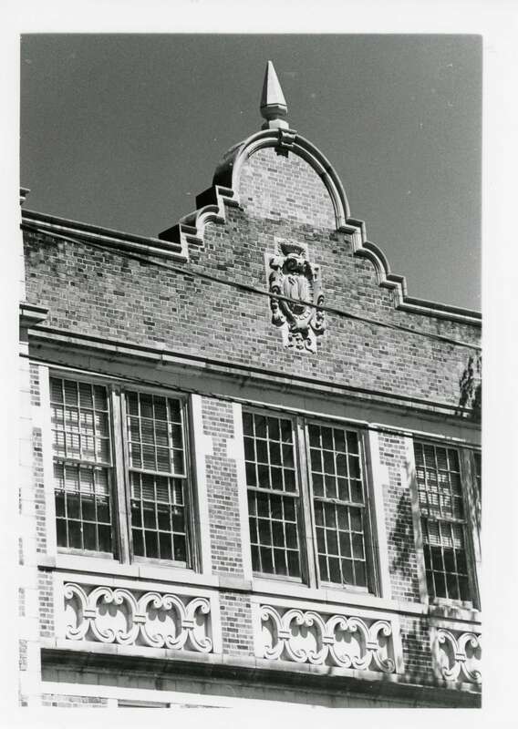 Ouachita Parish High School, Monroe, Louisiana, Ouachita Parish in April 1980. Photographed by John Salsbury for the North Delta Reg. Planning &amp; Develop. Dist., the Louisiana State Historic Preservation Office, and the National Register of