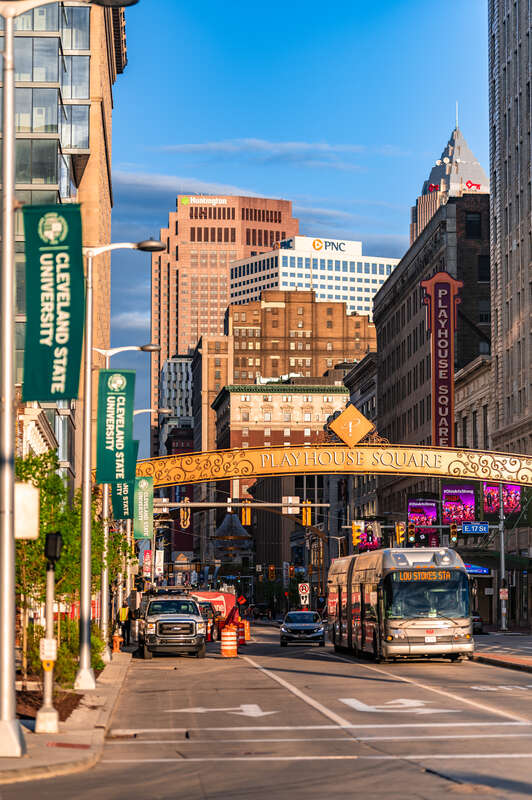 Playhouse Square - Cleveland, Ohio on May 21, 2020