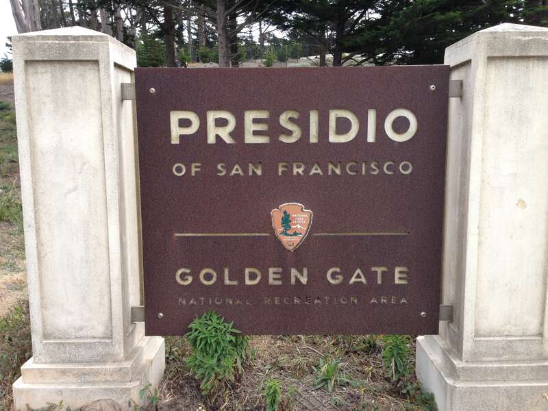 San Francisco, California, by the Golden Gate Bridge