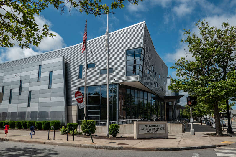 Providence Career &amp; Technical Academy, Westminster &amp; Fricker Streets.