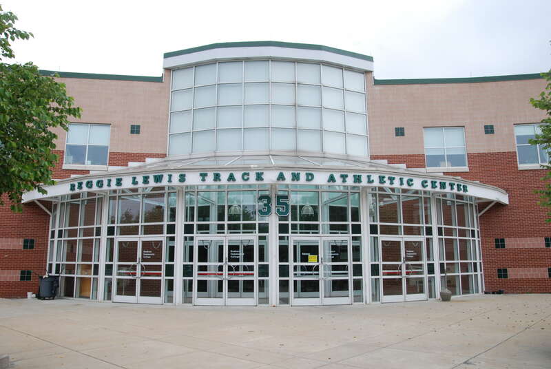 The athletic center serves the college and Greater Boston area