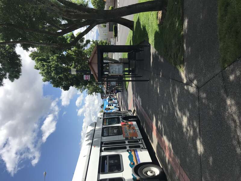 From Medford Station, passengers can travel to and from services such as the SouthWest POINT, Greyhound, RVTD, and Josephine Community Transit.
The SouthWest POINT provides daily service between Brookings and Klamath Falls, with stops in Klamath