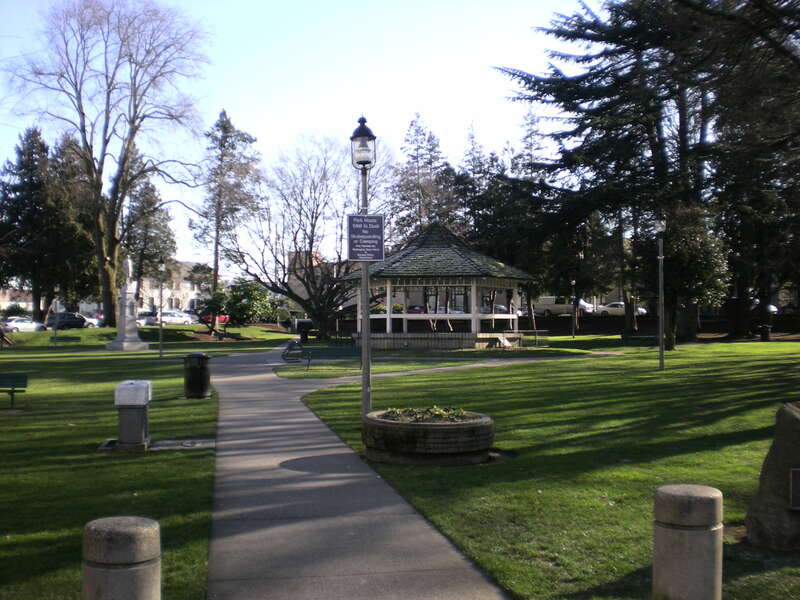 Old Town Square/Sylvester Park in Olympia, Washington