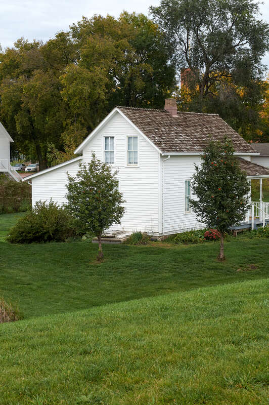 The Berdahl-Rolvaag House was named for the Berdahl family who built it in 1883 and for author Ole Rolvaag (1876–1931), a Norwegian immigrant, whose novels "Giants in the Earth," "Peder Victorious," and "Their Fathers' God" tell the stories of