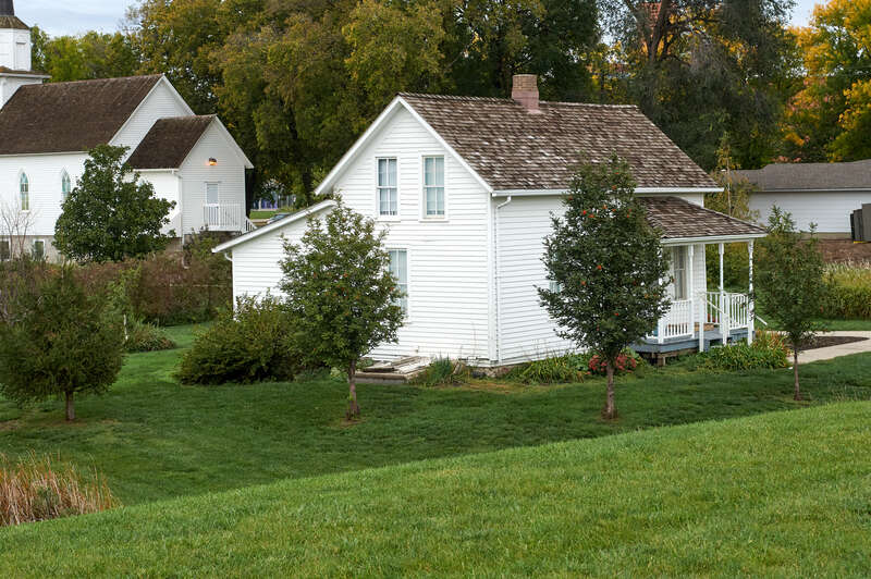 The Berdahl-Rolvaag House was named for the Berdahl family who built it in 1883 and for author Ole Rolvaag (1876–1931), a Norwegian immigrant, whose novels "Giants in the Earth," "Peder Victorious," and "Their Fathers' God" tell the stories of