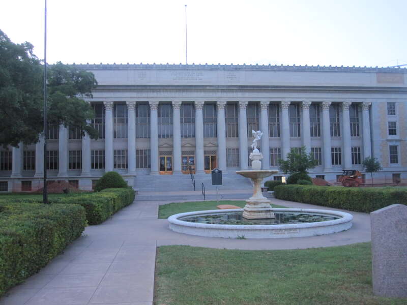 I took photo at the Tom Green County Courthouse in San Angelo, TX.