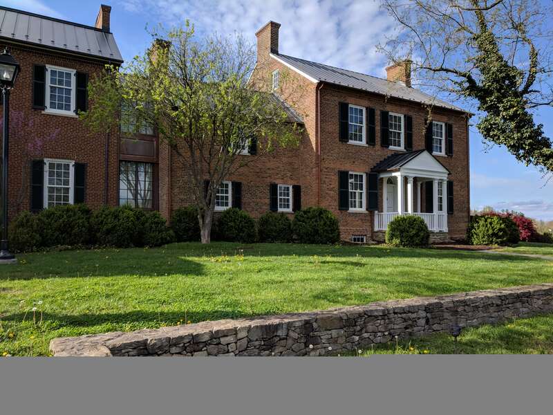 The Museum Building of the National Sporting Library &amp; Museum. Originally constructed in 1804 and originally known as "Vine Hill."