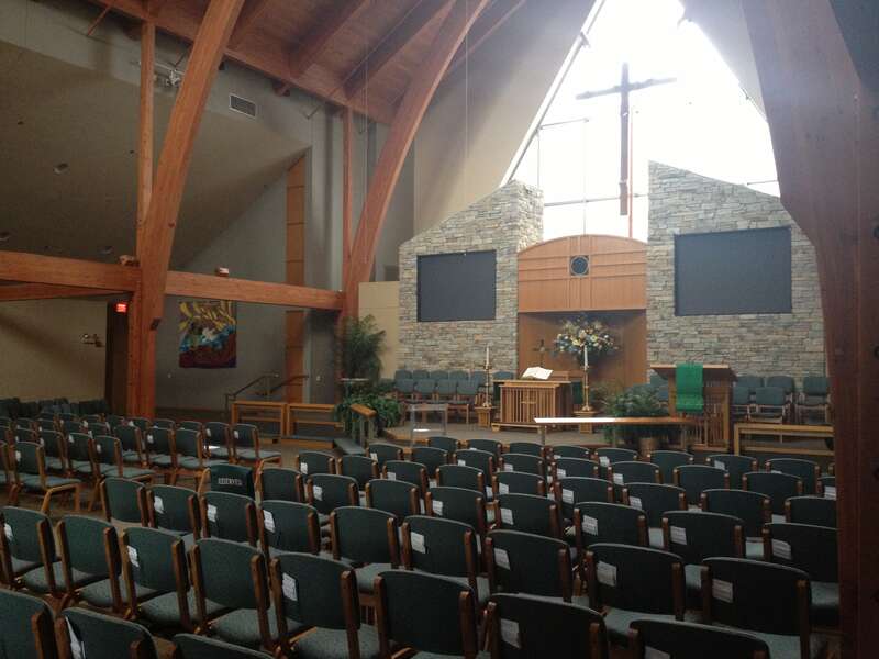 Interior of the Wesley Covenant Chapel, United Methodist Church of the Resurrection