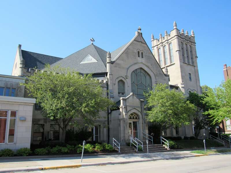 Wesley United Methodist Church in Muscatine, Iowa.