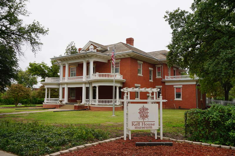 The Kell House Museum in Wichita Falls, Texas (United States).