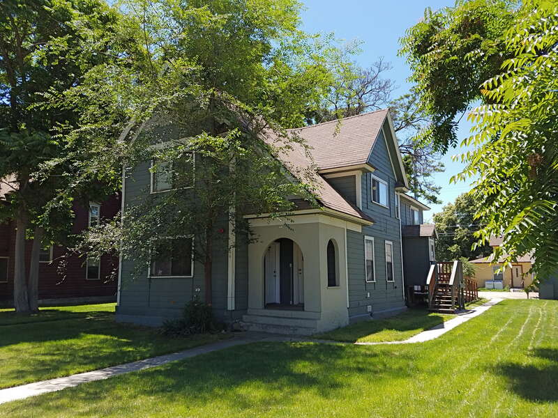 The William Judson Boone House is part of the North Caldwell Historic District in Caldwell, Idaho. Boone was a Presbyterian minister and founder of the College of Idaho. The house was constructed in 1890.