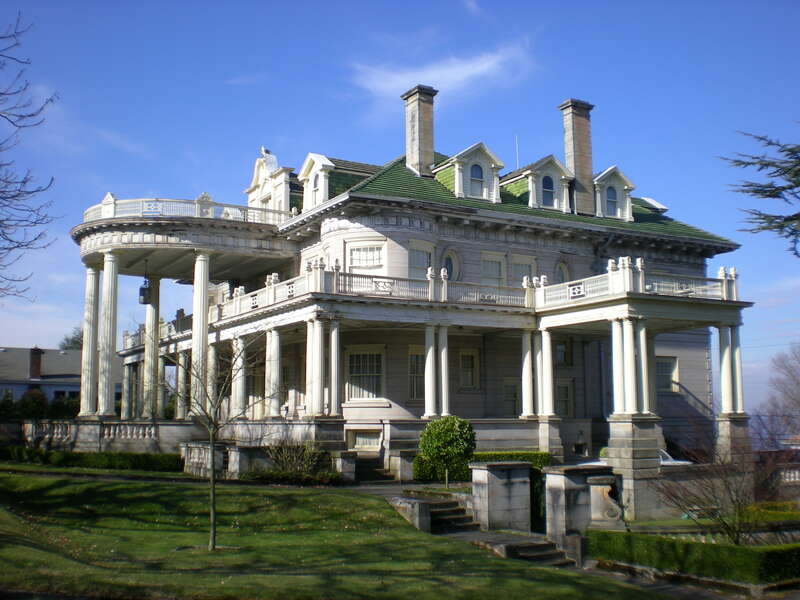 The William Ross Rust House in Tacoma, Washington