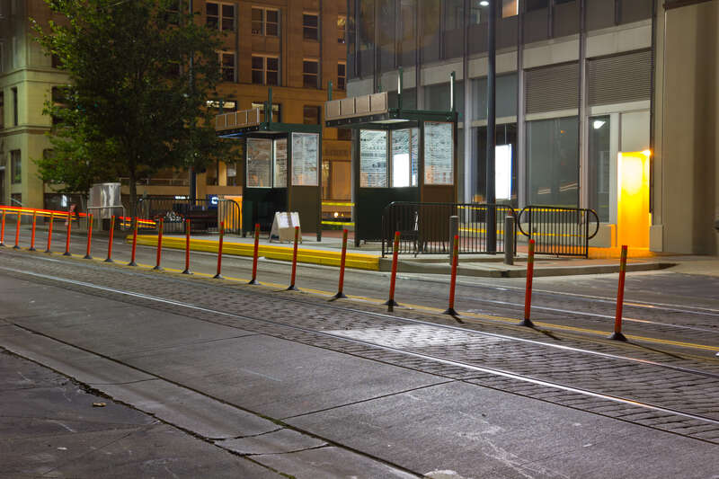 These are more like bus shelters and are very different compared to the <a href="http://www.bing.com/maps/explore/#/3dzvpjo41p39ftfr" rel="nofollow">other</a> Tacoma Link <a