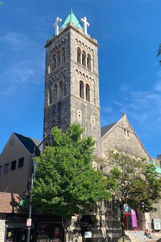 Turning Point United Methodist Church in Trenton, New Jersey. Listed as a Trenton landmark. Historically known as the First Methodist Episcopal Church.