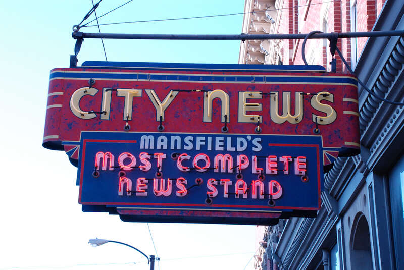 Mansfield's Most Complete News Stand