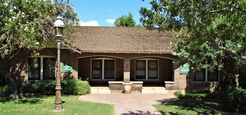 Heritage Square, located between East Monroe, East Adams, North 6th and North 7th Streets in downtown Phoenix, Arizona is a historic site anchored by the Rosson House on the last remaining residential block of the original site of the town of