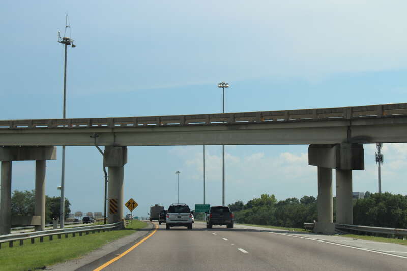Interstate 10 WB Exit 26B ramp, Mobile, Mobile County, Alabama