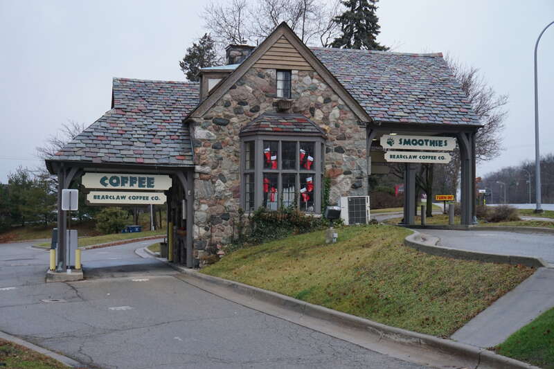 The Tuomy Hills Service Station in Ann Arbor, Michigan (United States).