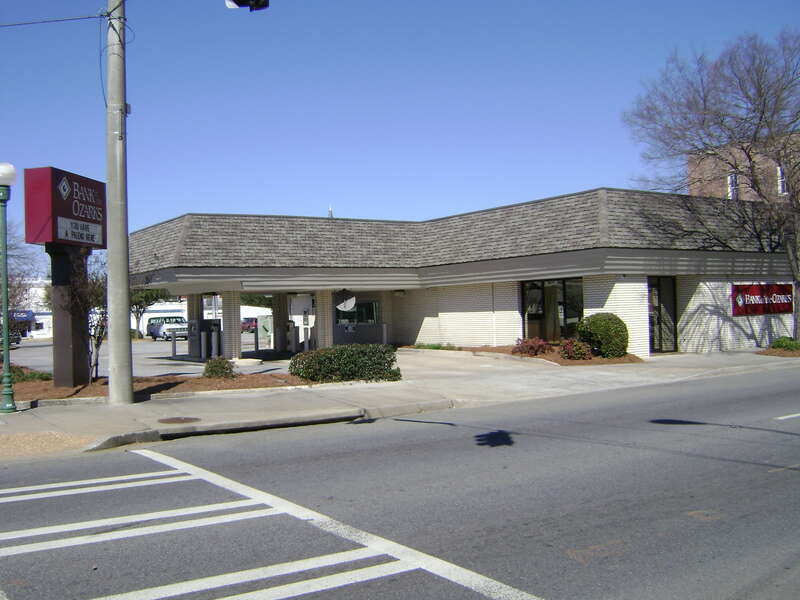Bank of the Ozarks, 124 W. Hill Ave. Valdosta, Lowndes County, Georgia. Formally a Park Ave Bank location