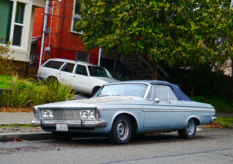 1963 Plymouth Fury convertible.