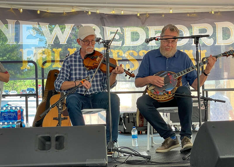 Bruce Molsky and Tony Trischka, New Bedford Folk Festival 2022