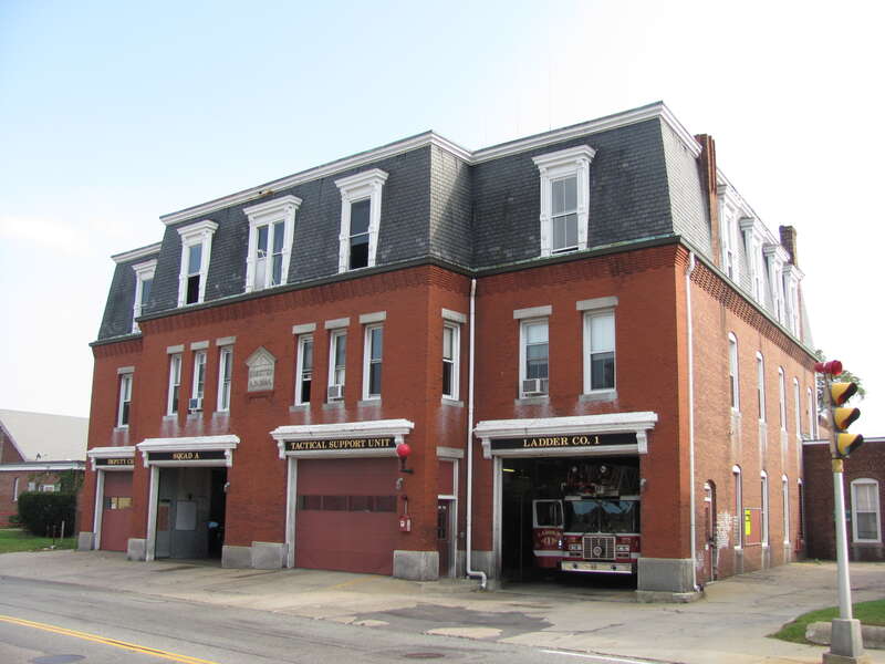 Central Fire Station, 40 Pleasant Street, Brockton Massachusetts