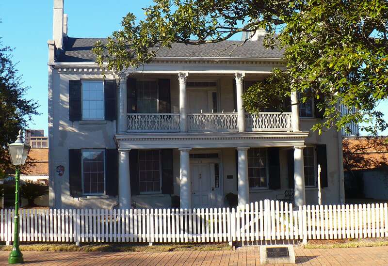 Conde-Charlotte House, a.k.a. the Kirkbride House, in Mobile, Alabama.