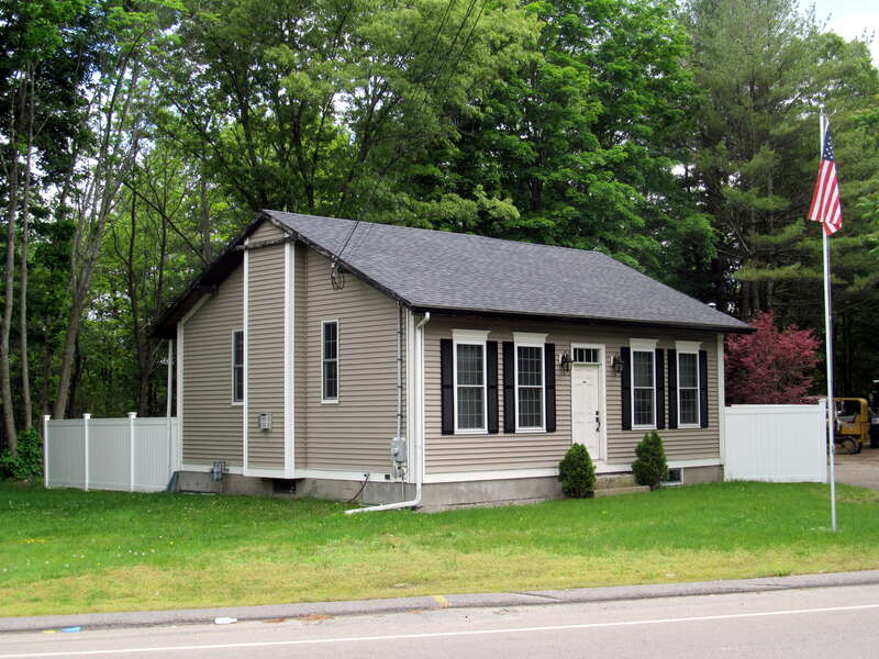 The former East Holliston station in May 2017