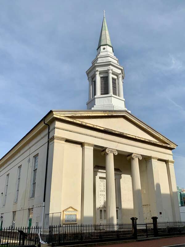 The First Presbyterian Church in Trenton, New Jersey.