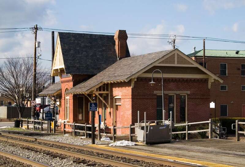 Gaithersburg, Maryland Train Station