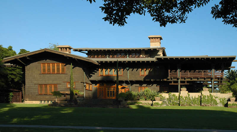 The Gamble House, Pasadena, California, by Charles and Henry Greene, 1908 (photo: 2005, after restoration)