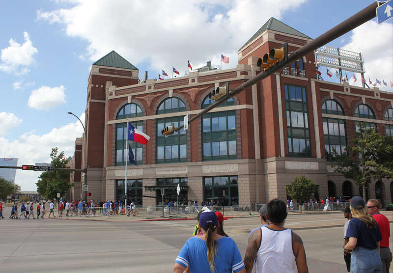 Globe Life Park Final Game, Arlington, Texas