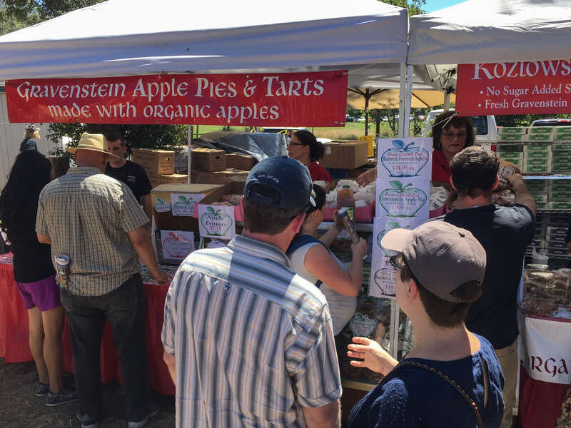 Gravenstein Apple Fair 2016 in Sebastopol, Sonoma County, California