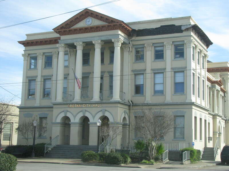 Gretna City Hall, Gretna Louisiana 2008