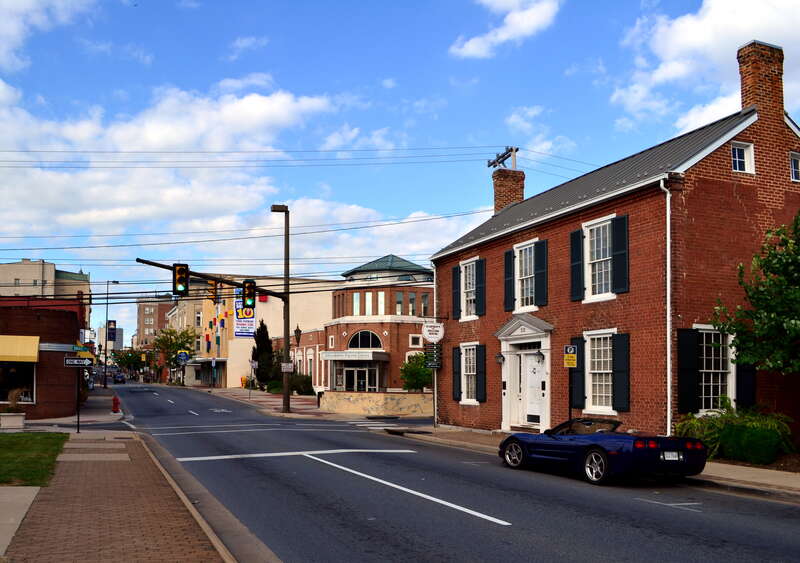 Harrisonburg Downtown Historic District, Main St. and adj. areas bet. Kratzer Ave., and Grace St. Harrisonburg